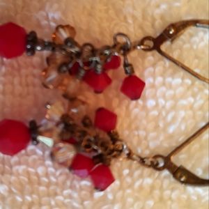 One pair Swarovski crystal earrings